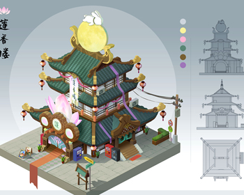 2106期游戏原画大师班1班【O】的五星作品