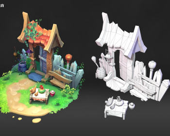 2110期3D模型大师班1班【O】的五星作品