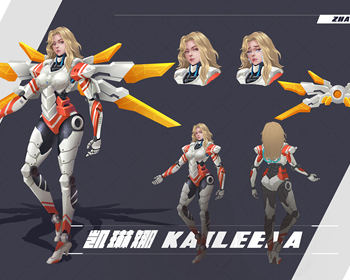 2104期游戏原画大师班1班【O】的五星作品