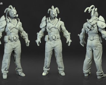 2104期游戏3D美术大师班1班【O】的五星作品