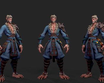 2110期3D模型大师班1班【OT】的五星作品