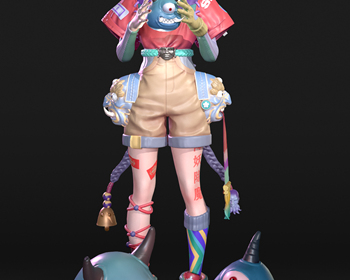 2110期3D模型大师班1班【O】的五星作品