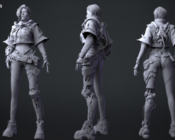 2109期3D模型大师班1班【OT】的五星作品