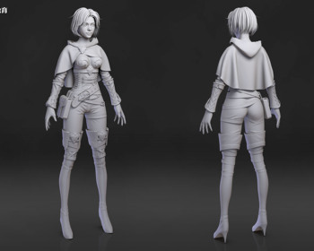 2110期3D模型大师班1班【O】的五星作品