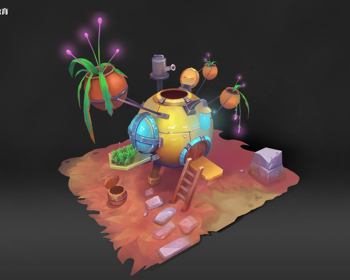 2204期3D模型大师班1班【OT】的五星作品