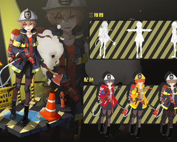 2108期游戏原画大师班1班【O】的五星作品