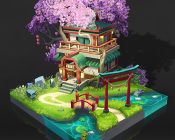 2207期3D模型大师班1班【O】的五星作品