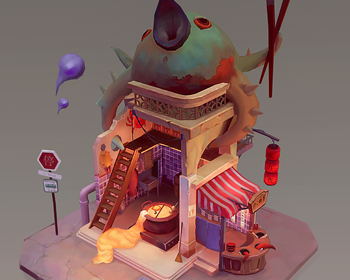 2207期3D模型大师班1班【O】的五星作品
