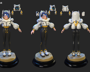 2204期3D模型大师班1班【O】的五星作品