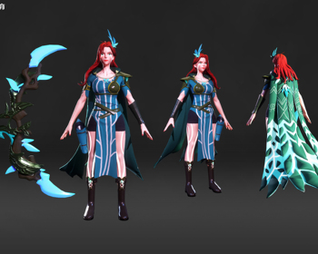 2204期3D模型大师班1班【O】的五星作品