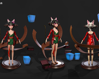 2204期3D模型大师班1班【OT】的五星作品