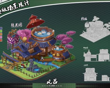 Q版场景设计