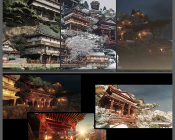 1906期游戏3D美术设计师班1班【O】的五星作品