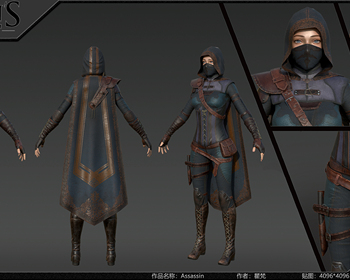1904期游戏3D美术设计师班1班【O】的五星作品